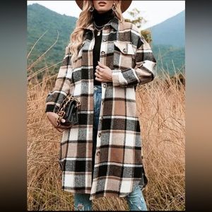 TicTok Viral Plaid Shacket